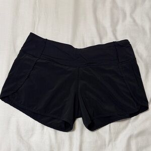 lululemon athletica Women's Black Athletic Shorts